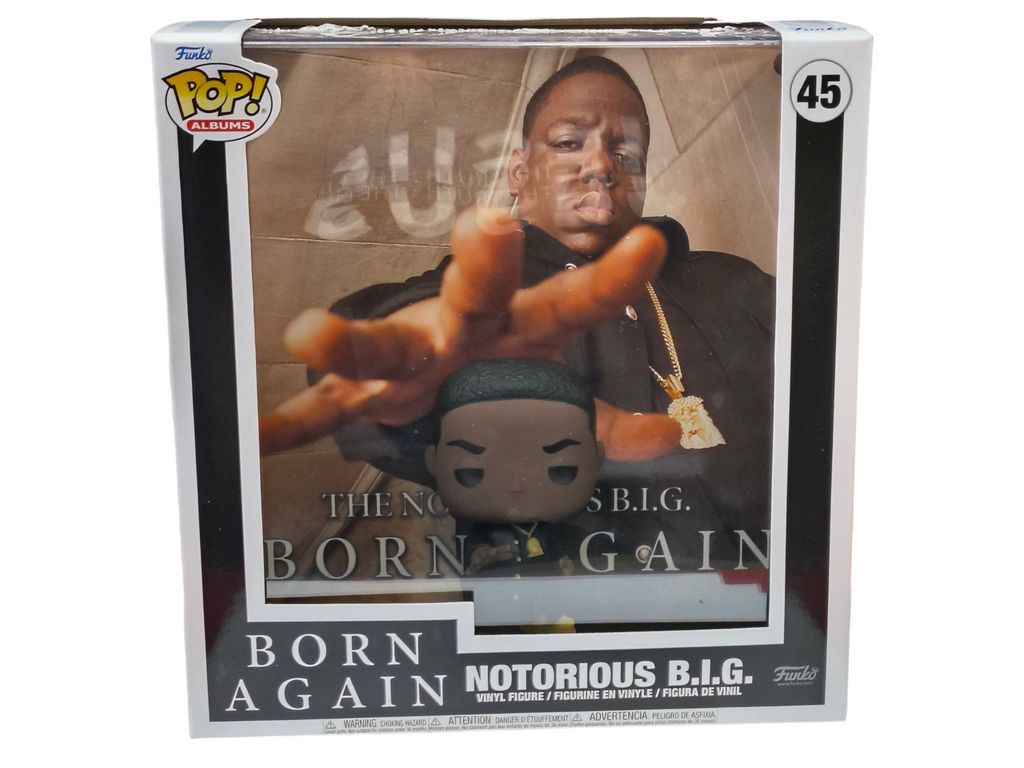 Funko Pop! Albums Notorious B.I.G. #45 Born Again Vinyl Figure Hip Hop Rap