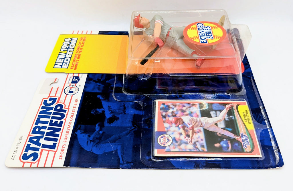 1994 Kenner Starting Lineup Lenny Dykstra Philadelphia Phillies Figure image 3