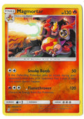 2019 Pokemon TCG Magmortar Reverse Holo 22/236 Rare SM Unified Minds