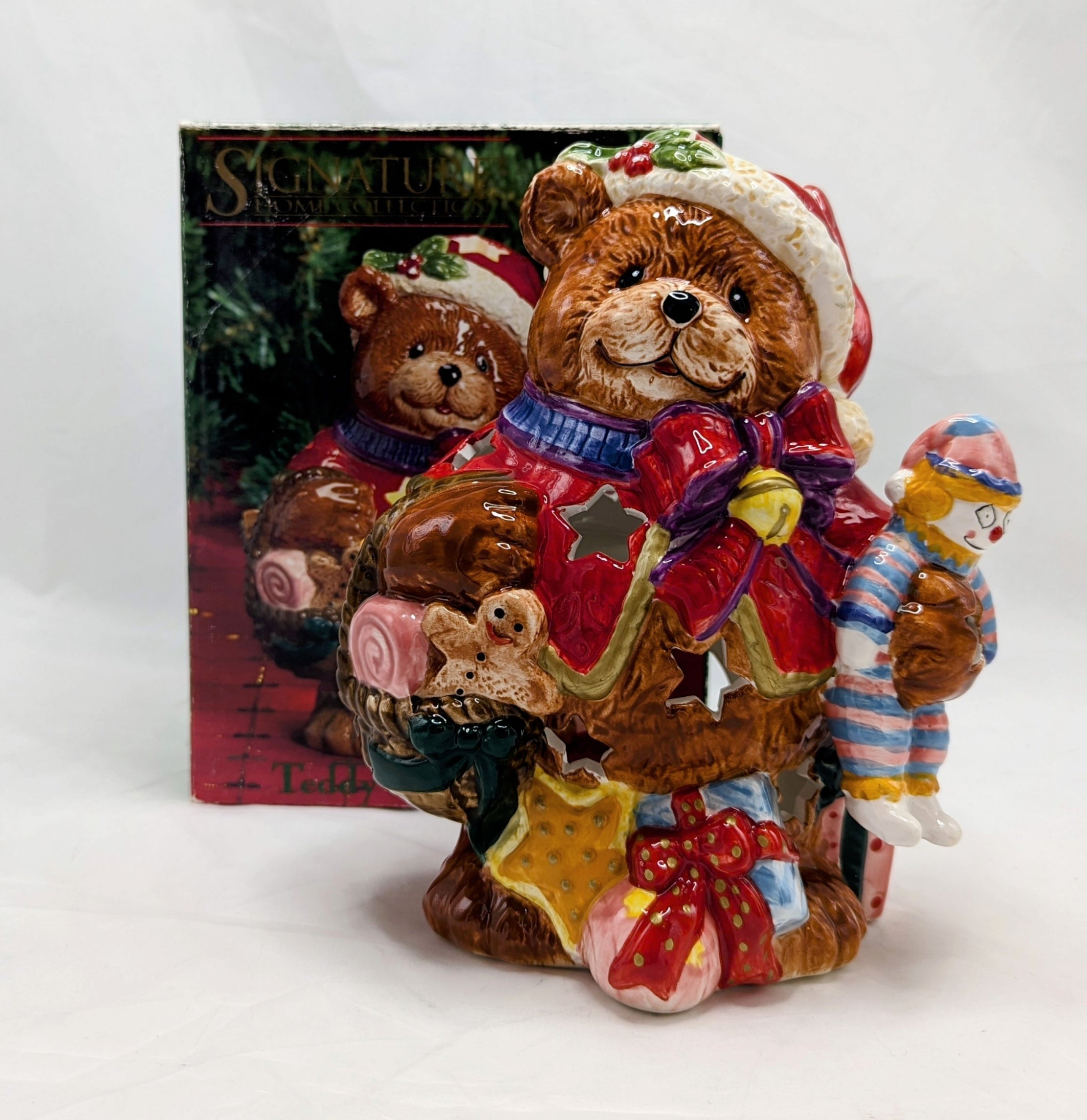 Dillards Signature Home Collection Teddy Bear Tealight