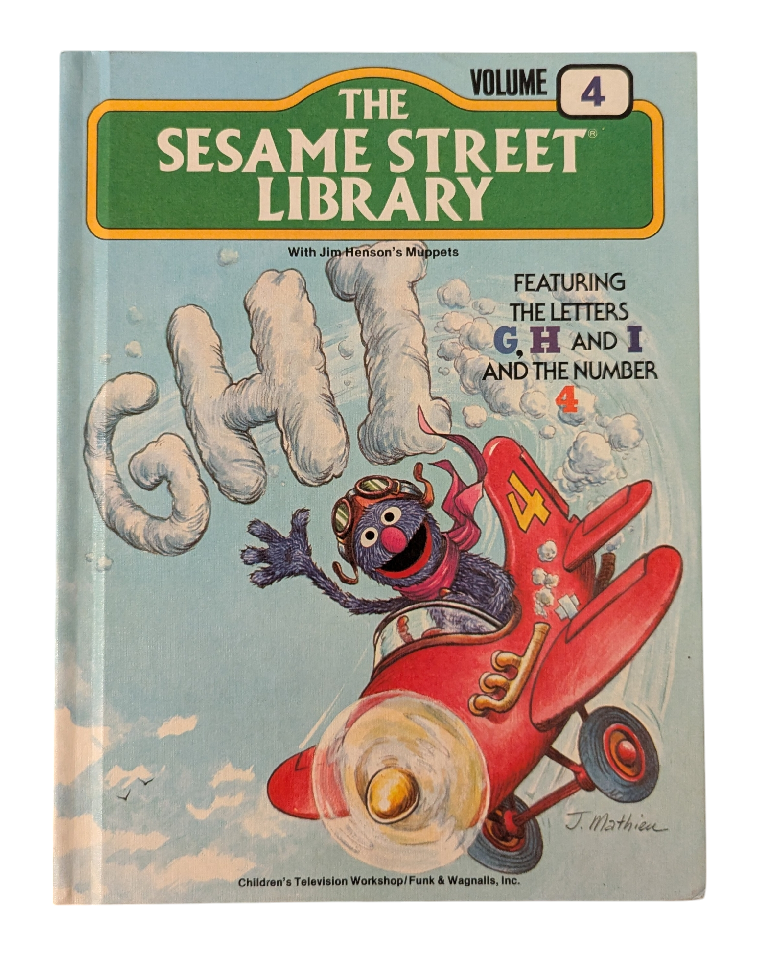 1978 The Sesame Street Library Volume 4 With Jim Henson's Muppets 11inch