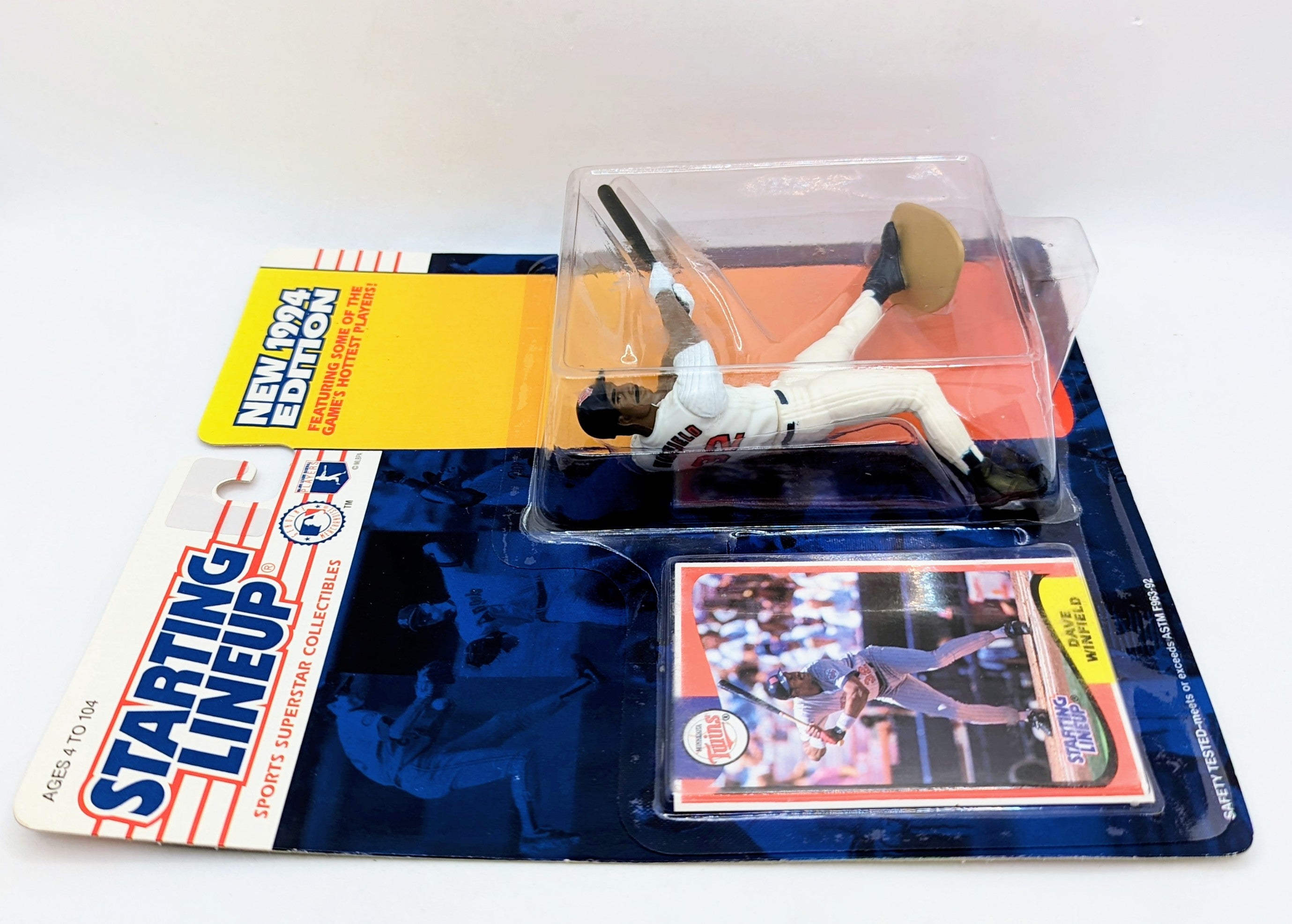 1994 Kenner Starting Lineup Dave Winfield Minnesota Twins MLB Figure image 3