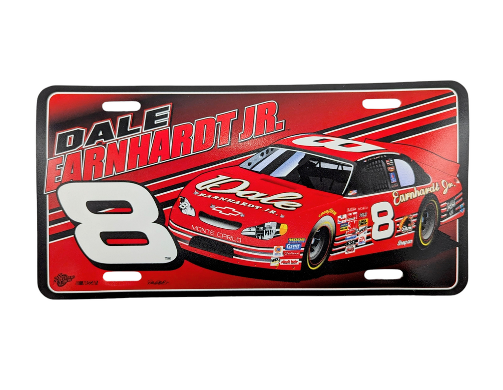 Winner's Circle Dale Earnhardt Jr. #8 Firm Plastic Tag Plate 12 x 6