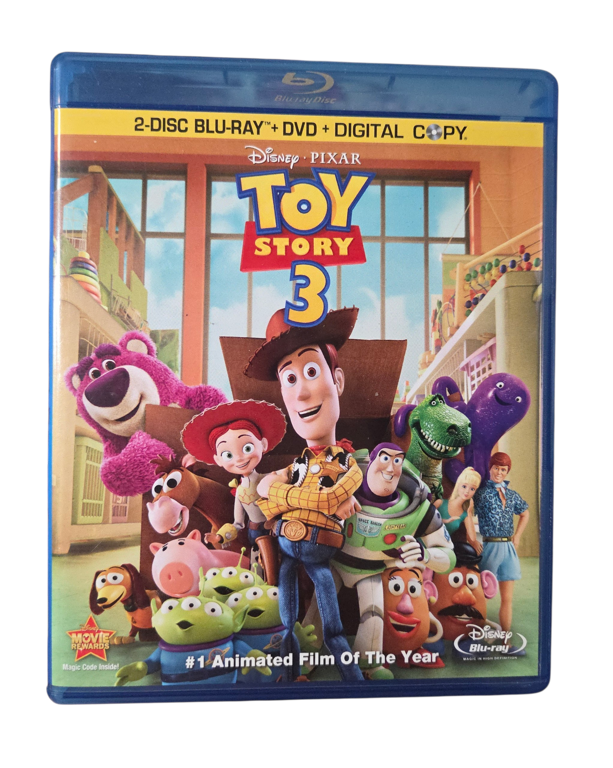 2010 Disney Toy Story 3 2 Disc Blu-ray Digital Copy - Missing DVD