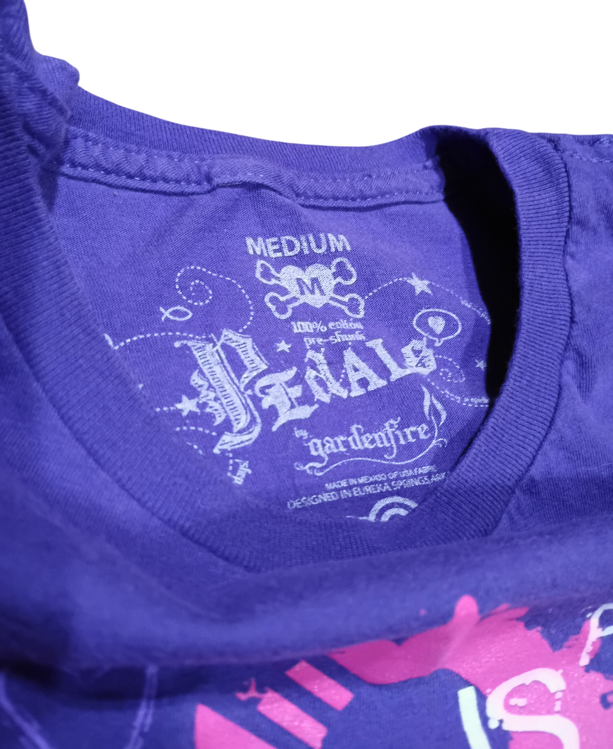 Pedals Gardenfire Love Is 1 Corinthians 13 Bible Verse T-Shirt Girls Medium image 3