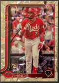 2025 Topps Series 1 Diamante Parallel Rece Hinds #217 Reds RC