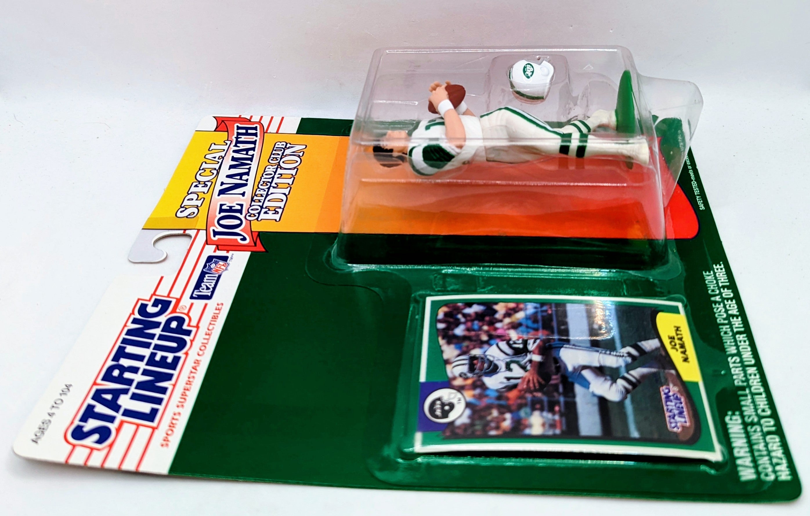 1994 Starting Lineup Collector Club Joe Namath New York Jets Football Figure image 3