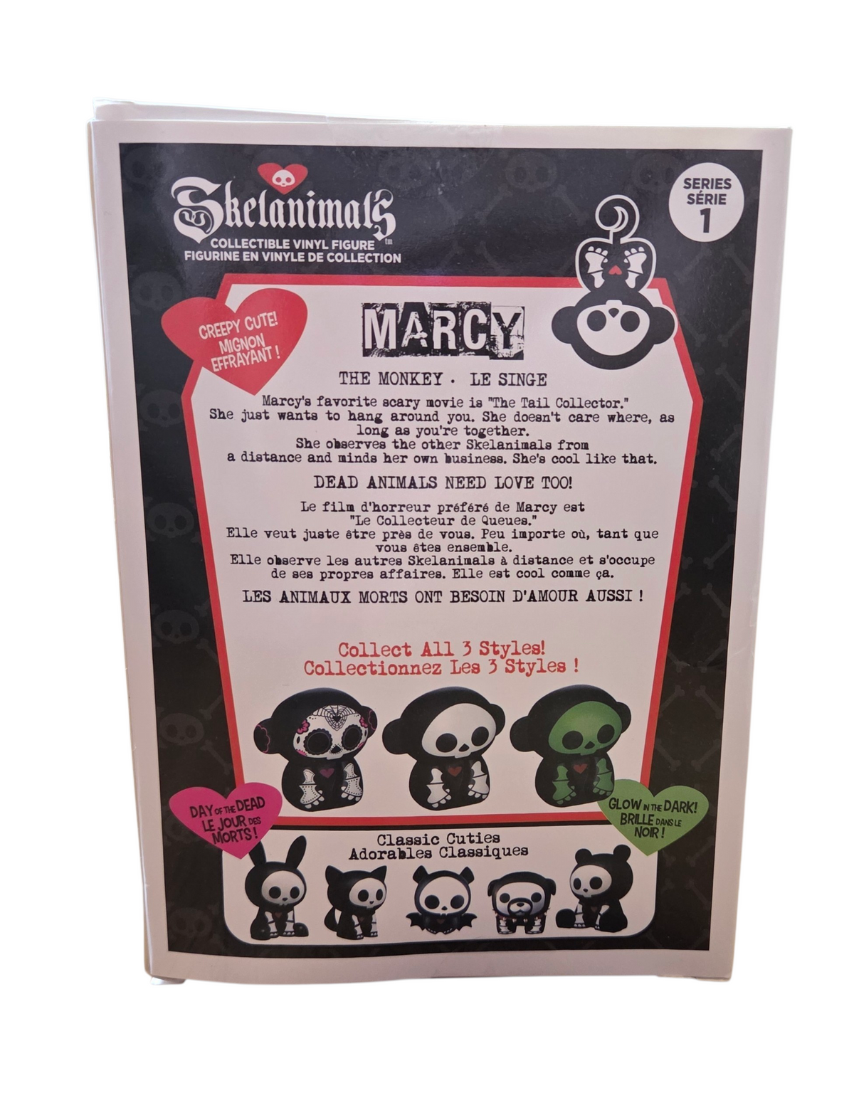 2025 Hasbro Skelanimals Marcy Monkey Series 1 Vinyl Figure image 2