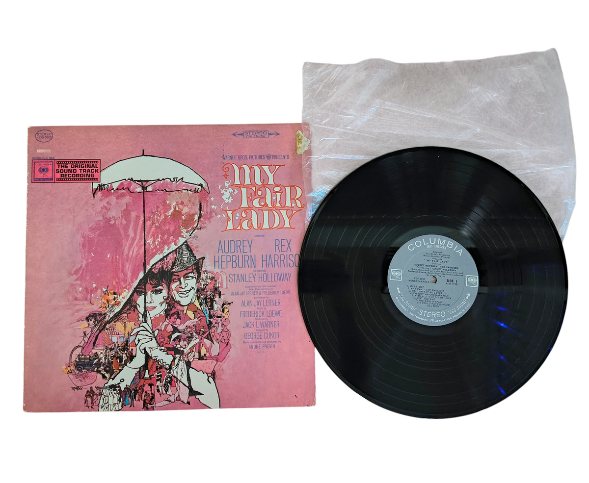 1964 KOS-2600 My Fair Lady Soundtrack Audrey Hepburn Vinyl Record