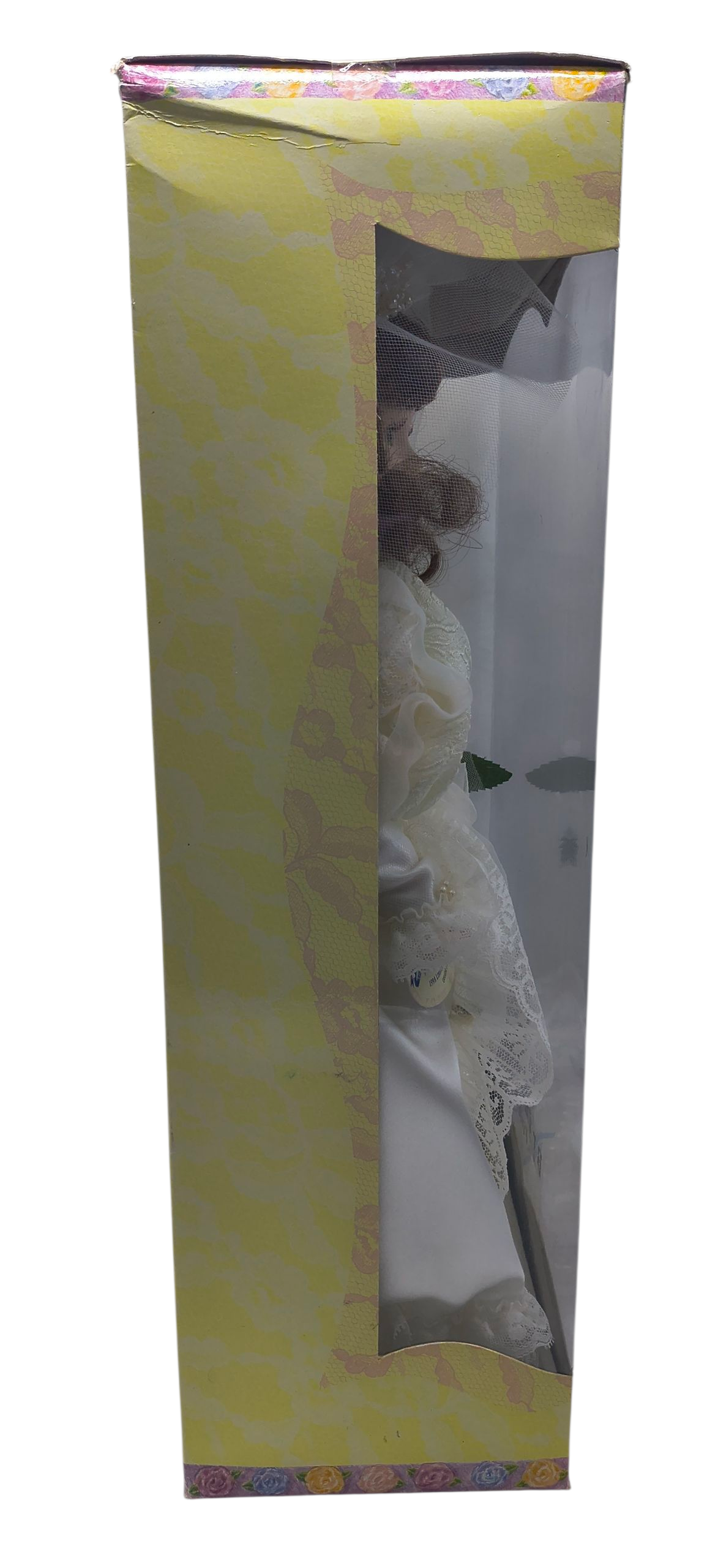 1997 Brass Key Melissa Jane Victorian Rose Bridal Series Porcelain 16" Doll image 4
