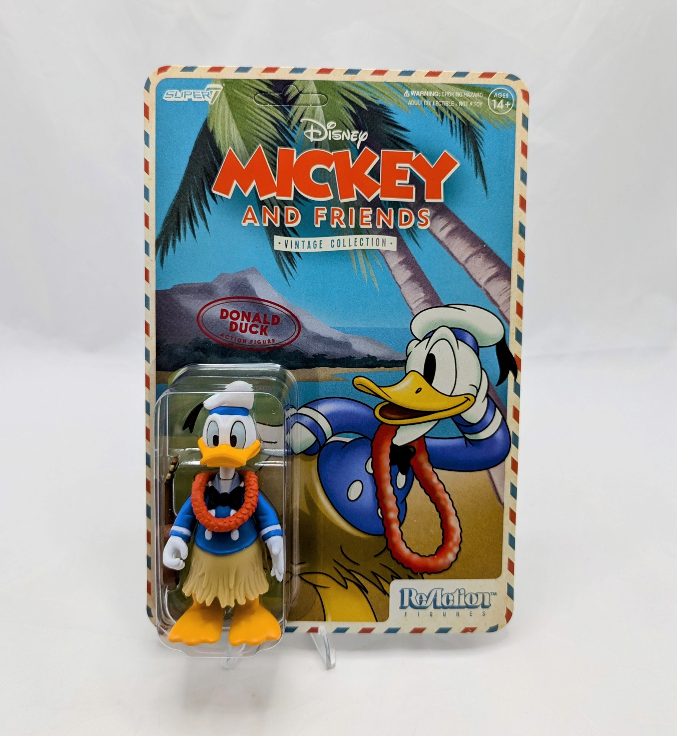 Super7 Disney Mickey And Friends Vintage Collection Donald Duck Figure