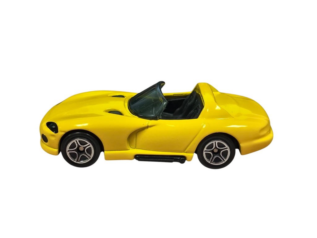 1998 Matchbox #56 Dodge Viper RT/10 Yellow Super Car Diecast image 2