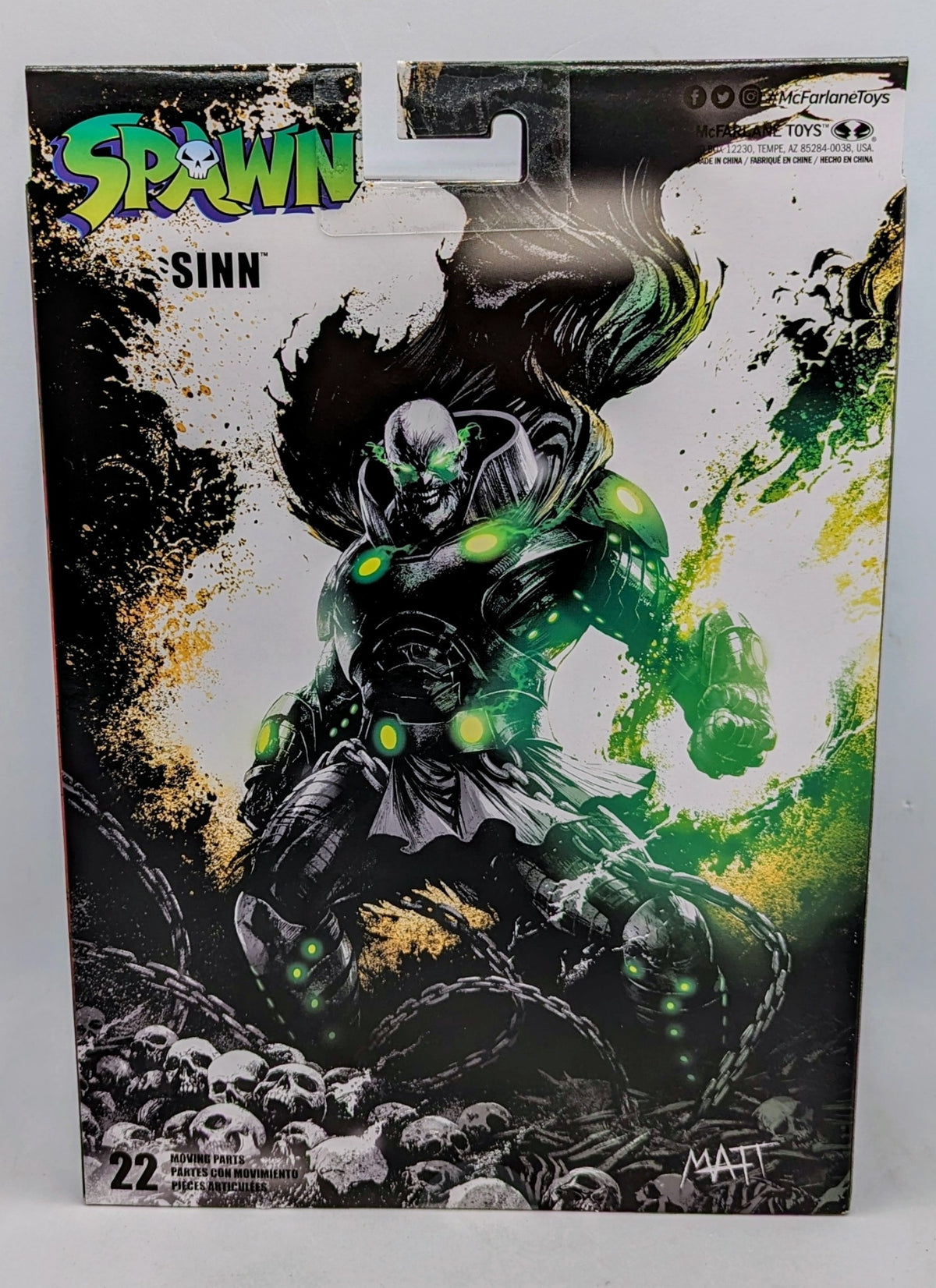 McFarlane Toys Spawn Sinn 7" Action Figure image 2