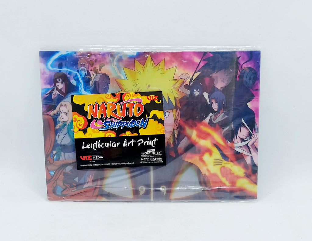 Culturefly Naruto Shippuden Lenticular Art Print 8" x 5.5" image 3