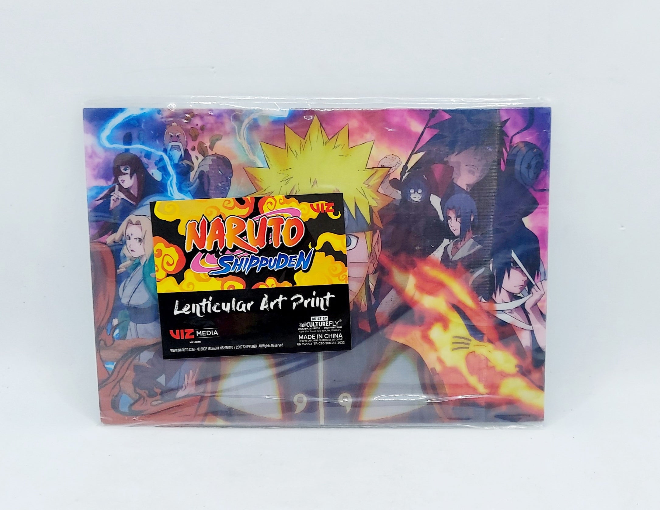 Culturefly Naruto Shippuden Lenticular Art Print 8" x 5.5" image 3