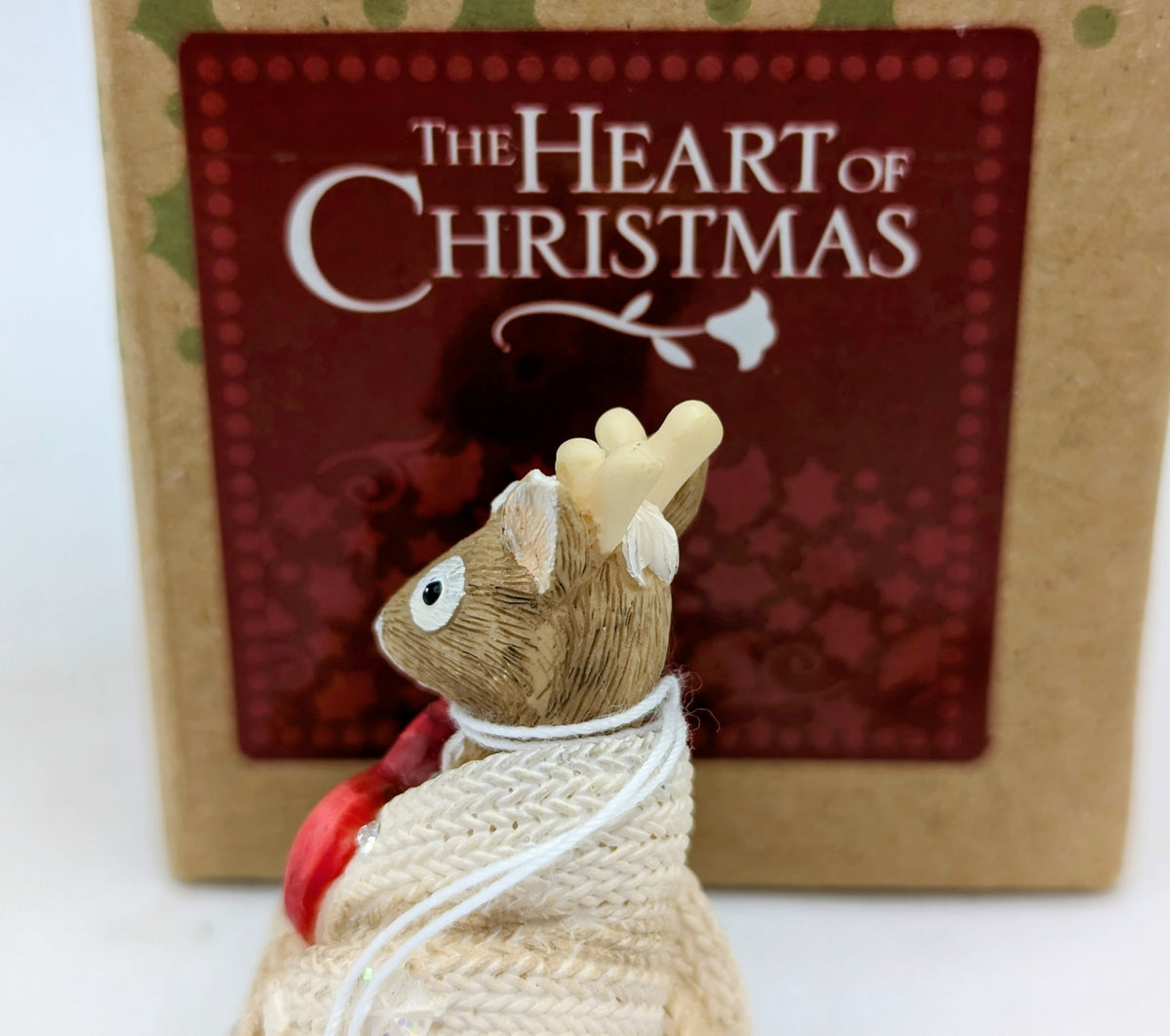 2017 The Heart of Christmas Reindeer With Blanket image 3
