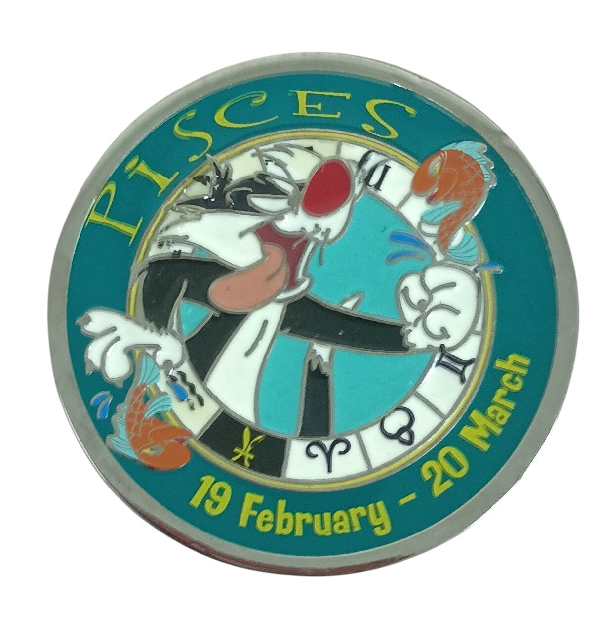 Sugarloaf Toys Looney Tunes Collectible Zodiac Sylvester Pisces Coin