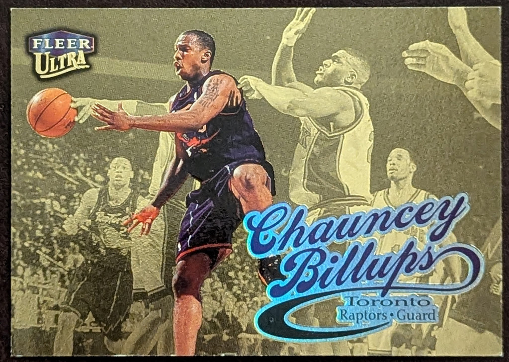 1998-99 Fleer Ultra Gold Medallion 22g Chauncey Billups Raptors