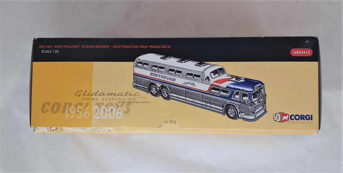 2006 Corgi 50th Anniversary Collection GM-4501 Greyhound Scenicruiser US54415 image 5