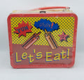 1990s G-Whiz Brainiaks Let's Eat Diner Metal Lunchbox