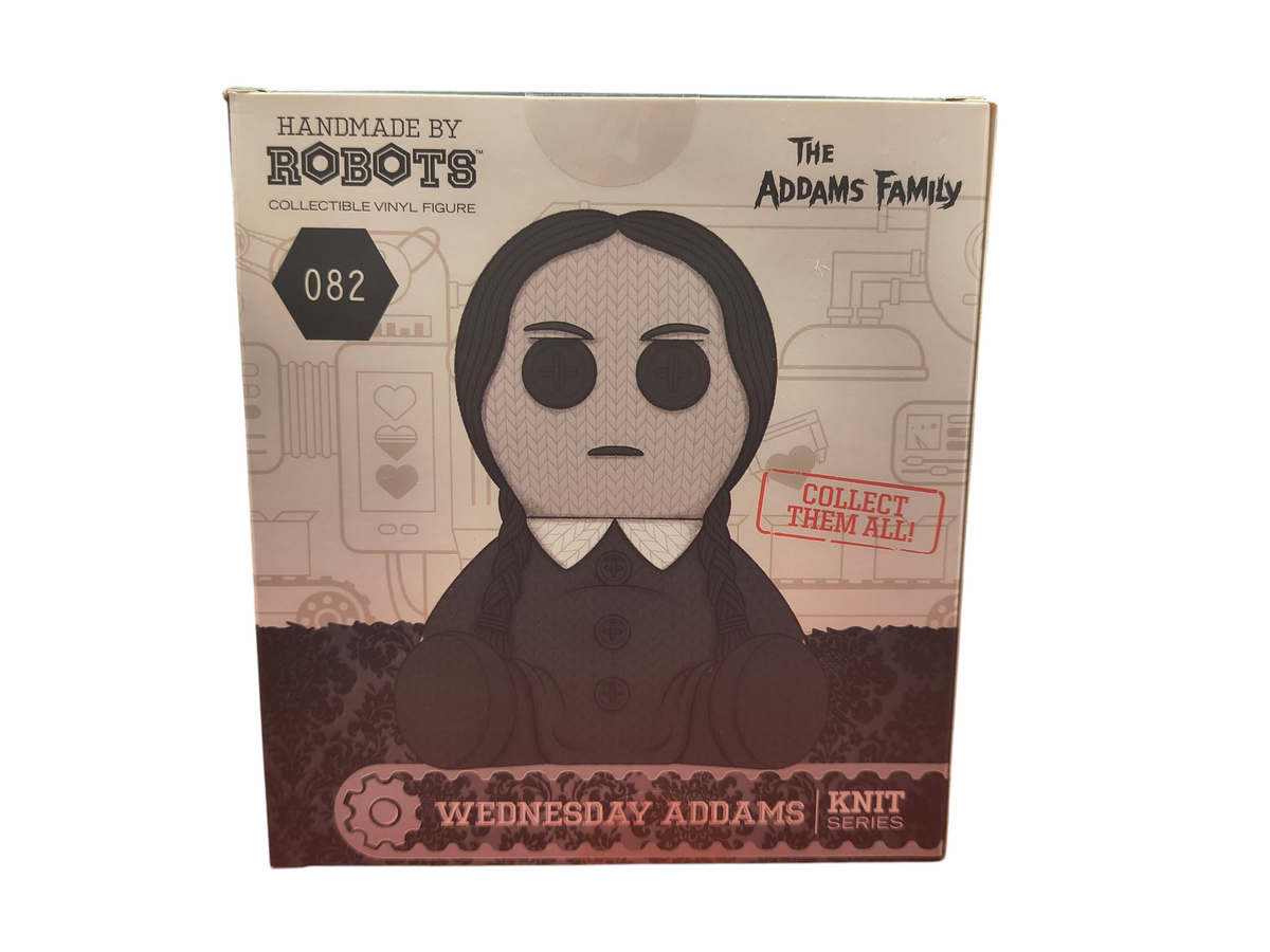 Handmade By Robots The Addams Family Wednesday Addams #082 Knit Vinyl Figure image 2