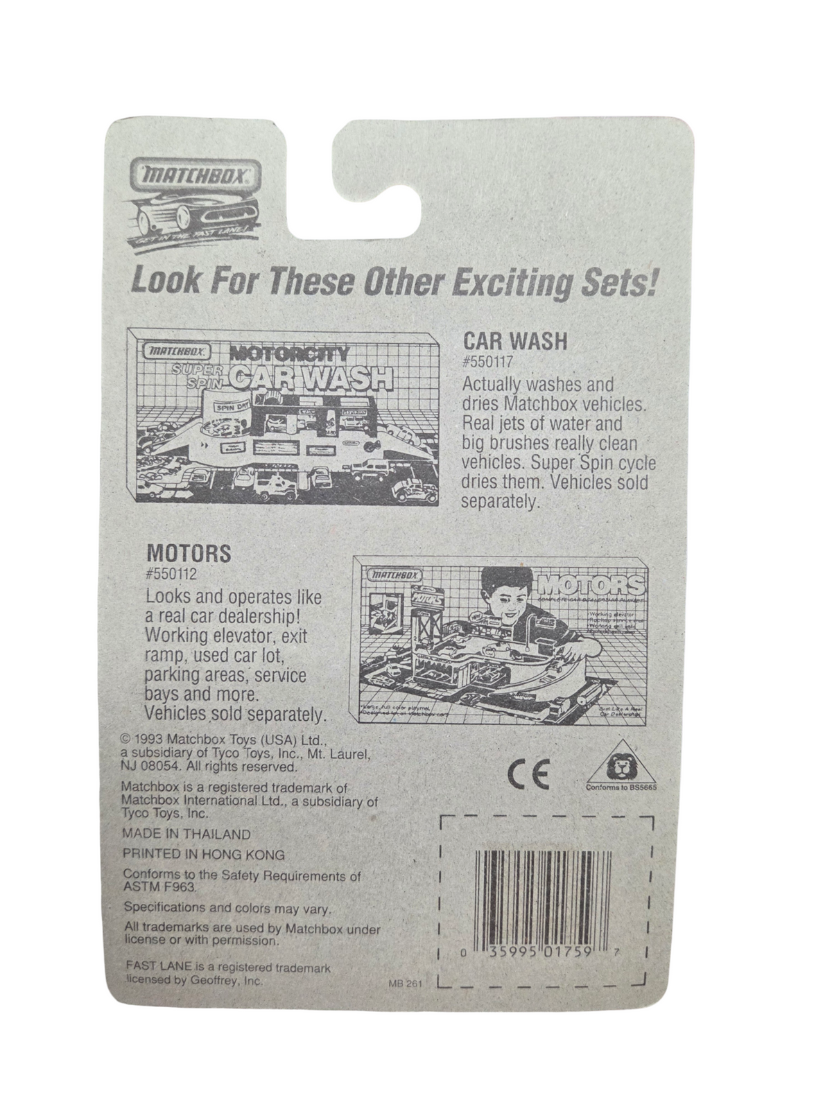 1993 Matchbox Super Fast New Model Aston Martin DB-7 #59 Green 1:64 Diecast image 2