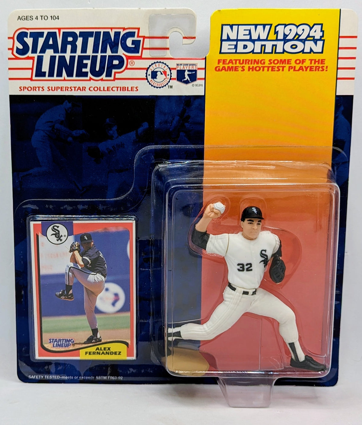 1994 Starting Lineup Alex Fernandez Chicago White Sox Figure