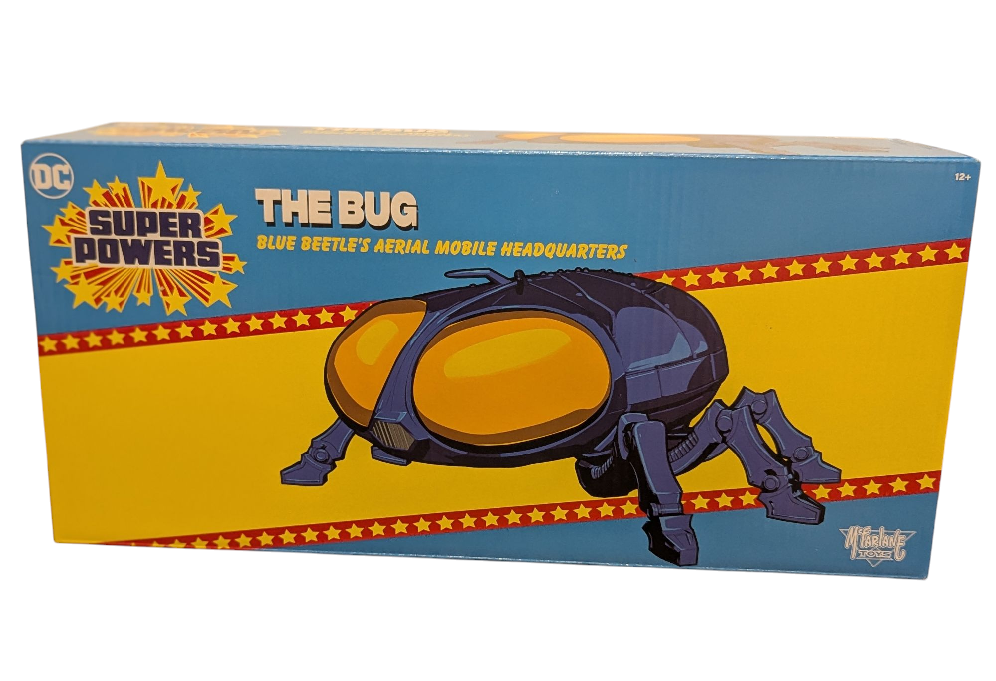 McFarlane DC Super Powers The Bug Blue Beetle's Aerial Mobile Headquarters Ship