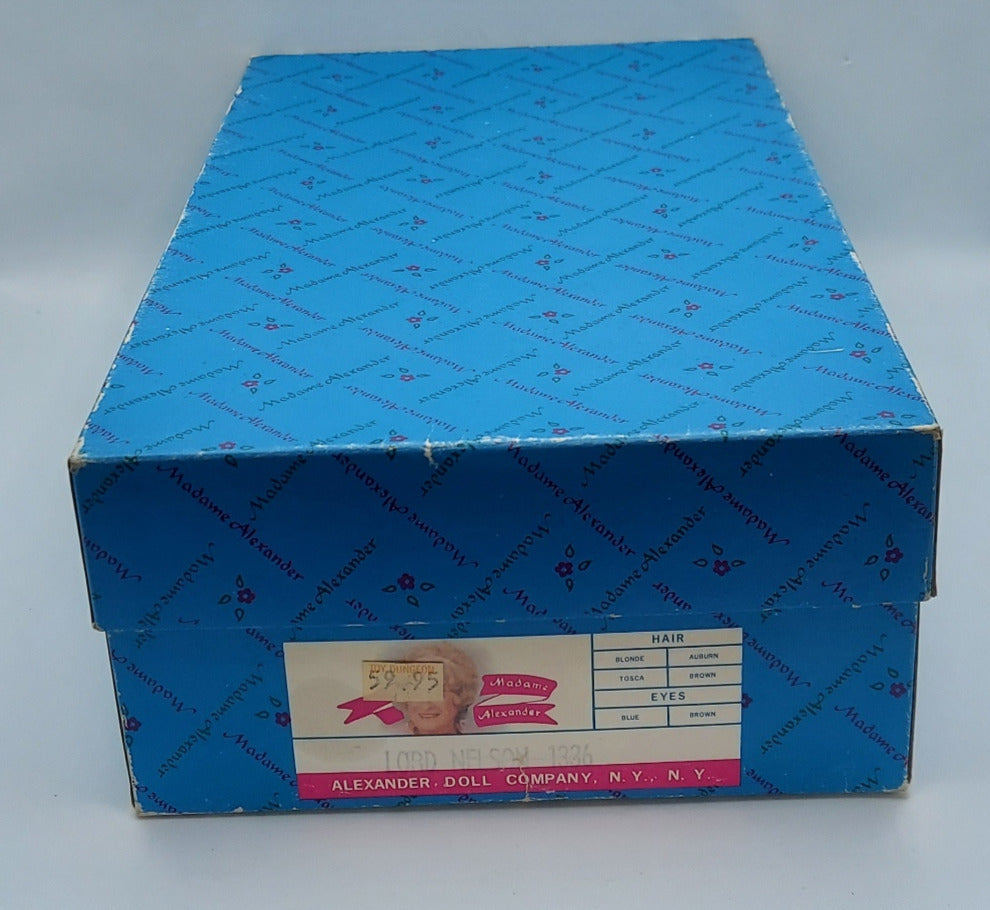 Vintage Madame Alexander Lord Nelson #1336 12" Doll With Original Box image 2