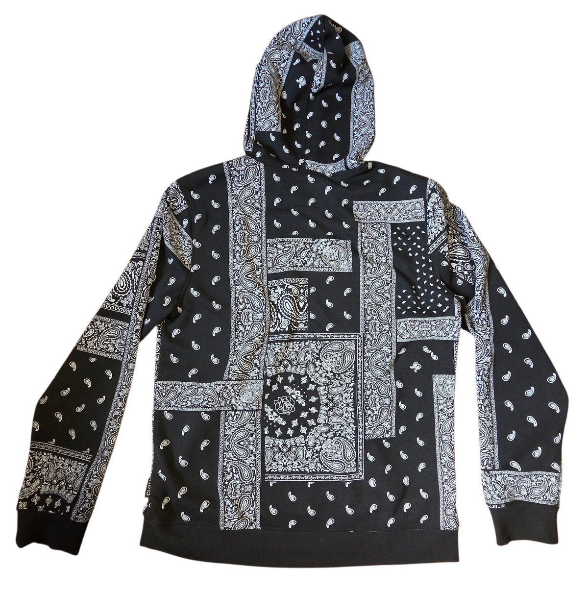 Brooklyn Cloth MFG Co. Forever Young Bandana Graphic Hoodie Sweatshirt Large image 2