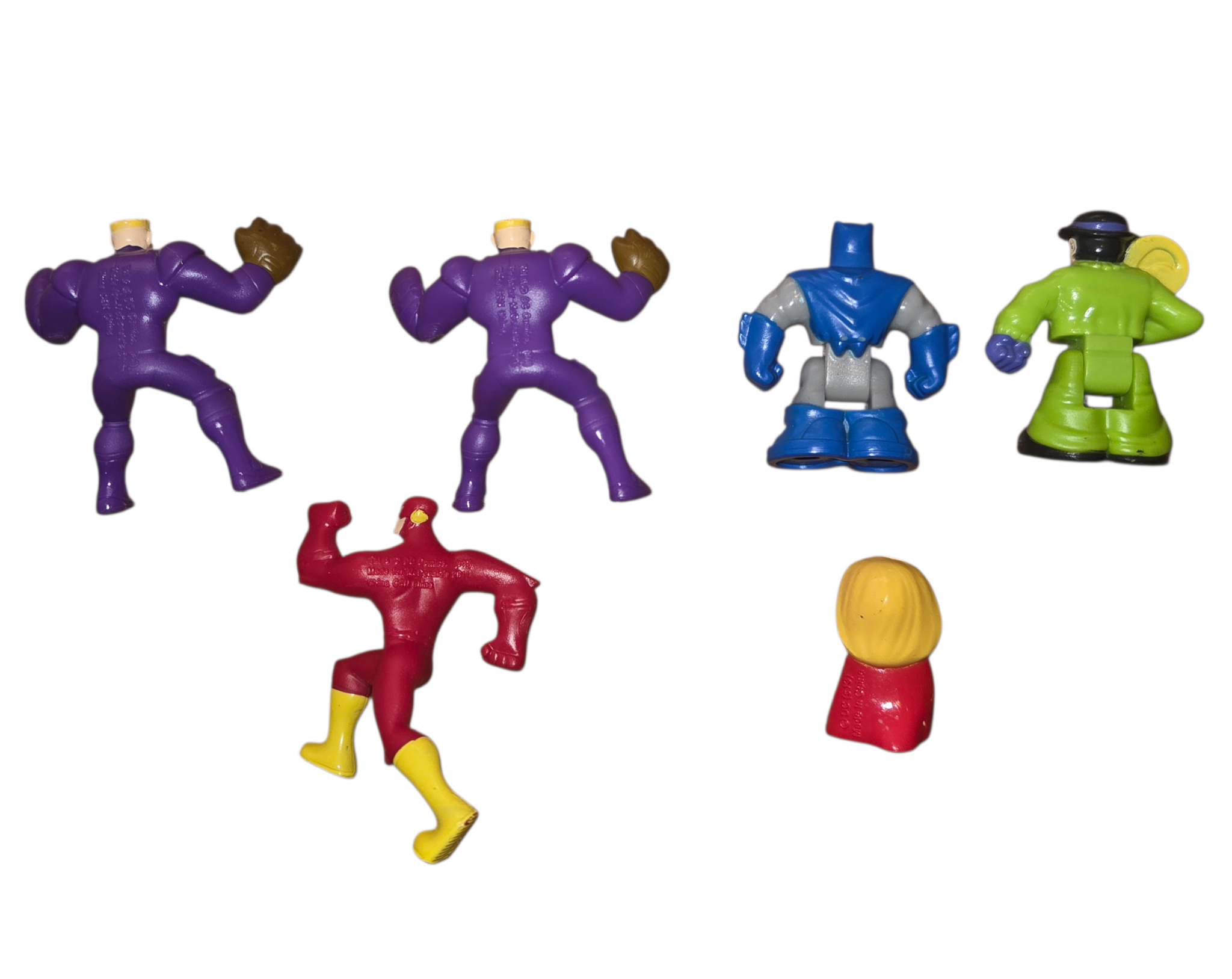 DC Comics Lot Mini Sportsmaster, Batman, Riddler, The Flash & Supergirl Figures image 2