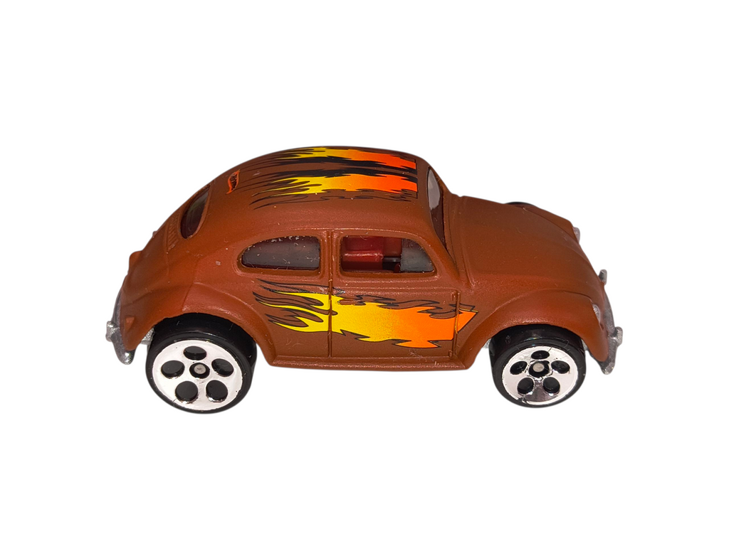 2001 Hot Wheels Mainline Series 1988 VW Bug Volkswagen Beetle With Flames #175