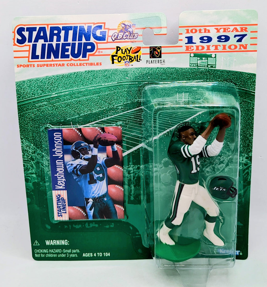 1997 Starting Lineup Keyshawn Johnson New York Jets Football Figure