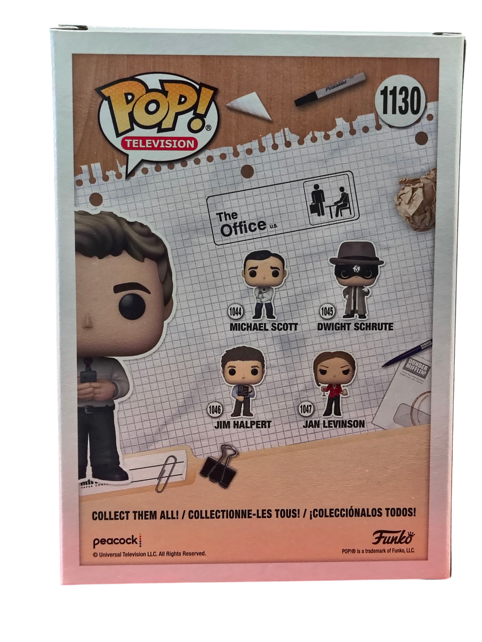 Funko Pop The Office Ryan Howard Blond 1130 Walmart Exclusive - SC image 2
