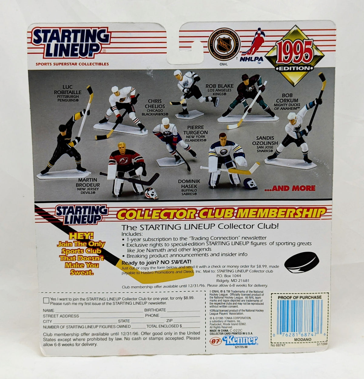 1995 Starting Lineup Mike Piazza Los Angeles Dodgers Baseball Figure image 2