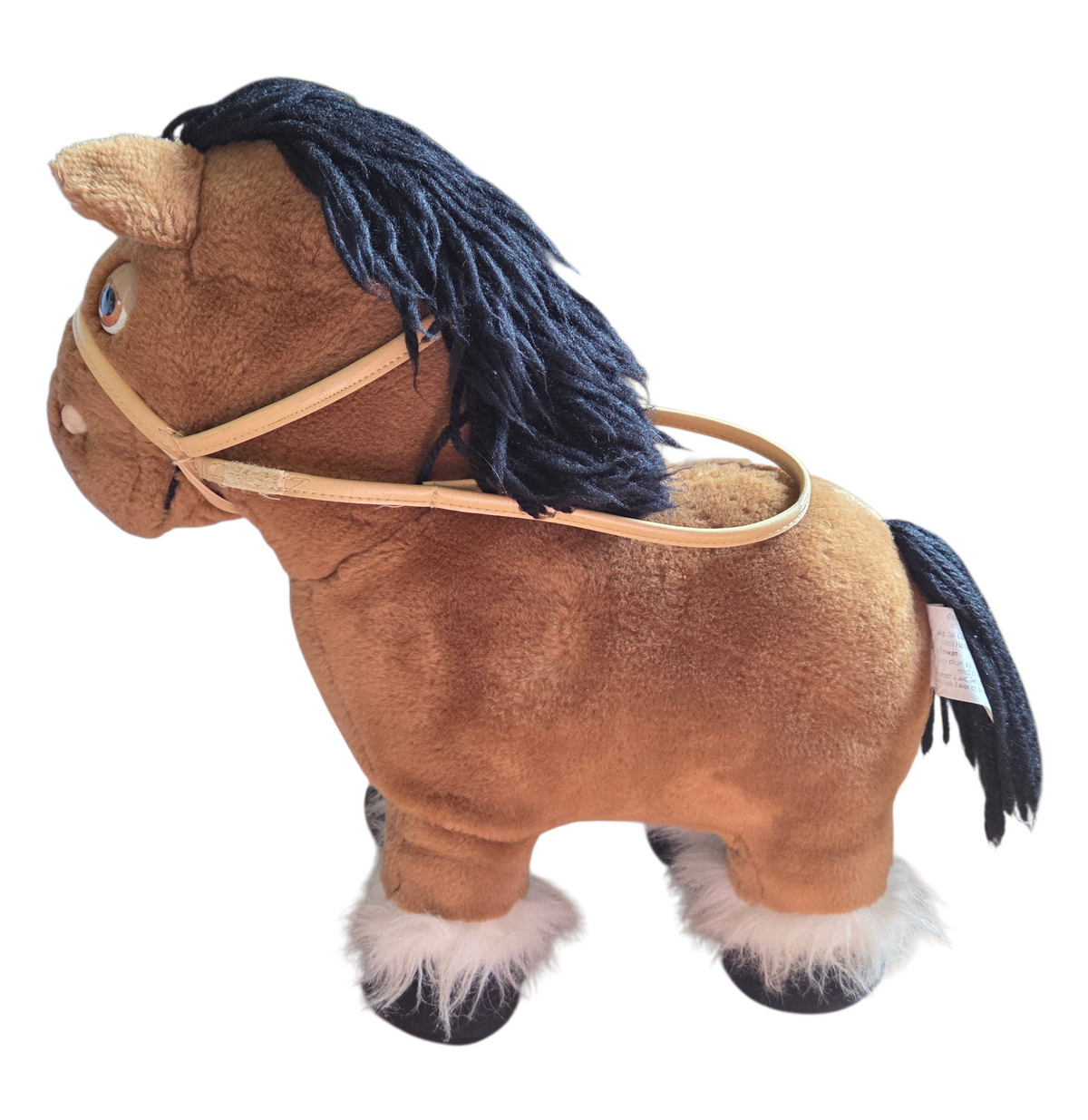 1984 Coleco Cabbage Patch Kids CPK Horse Show Pony Brown Horse 15" Plush image 5