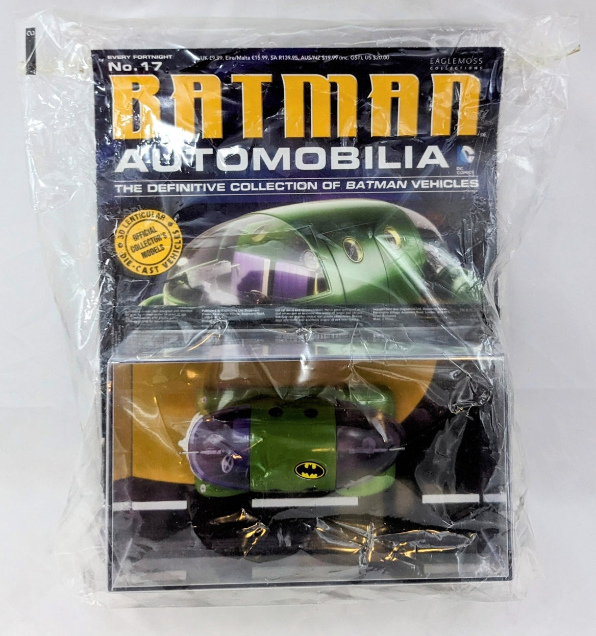 Eaglemoss Automobilia DC Comics Batman #37 Jokermobile & Magazine No. 17