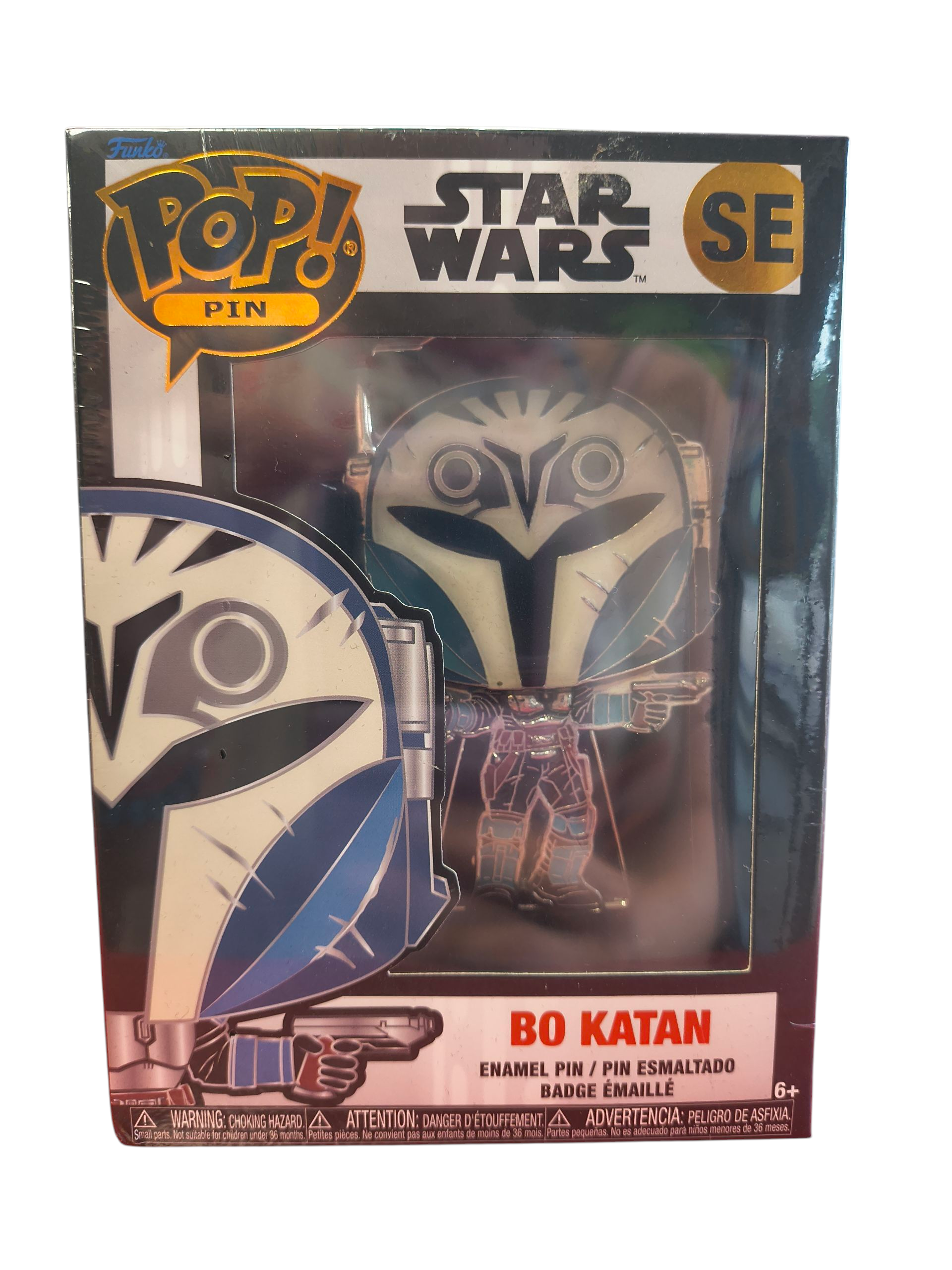 Funko Pop! Pin SE Star Wars The Mandalorian Bo Katan SE Enamel Pin