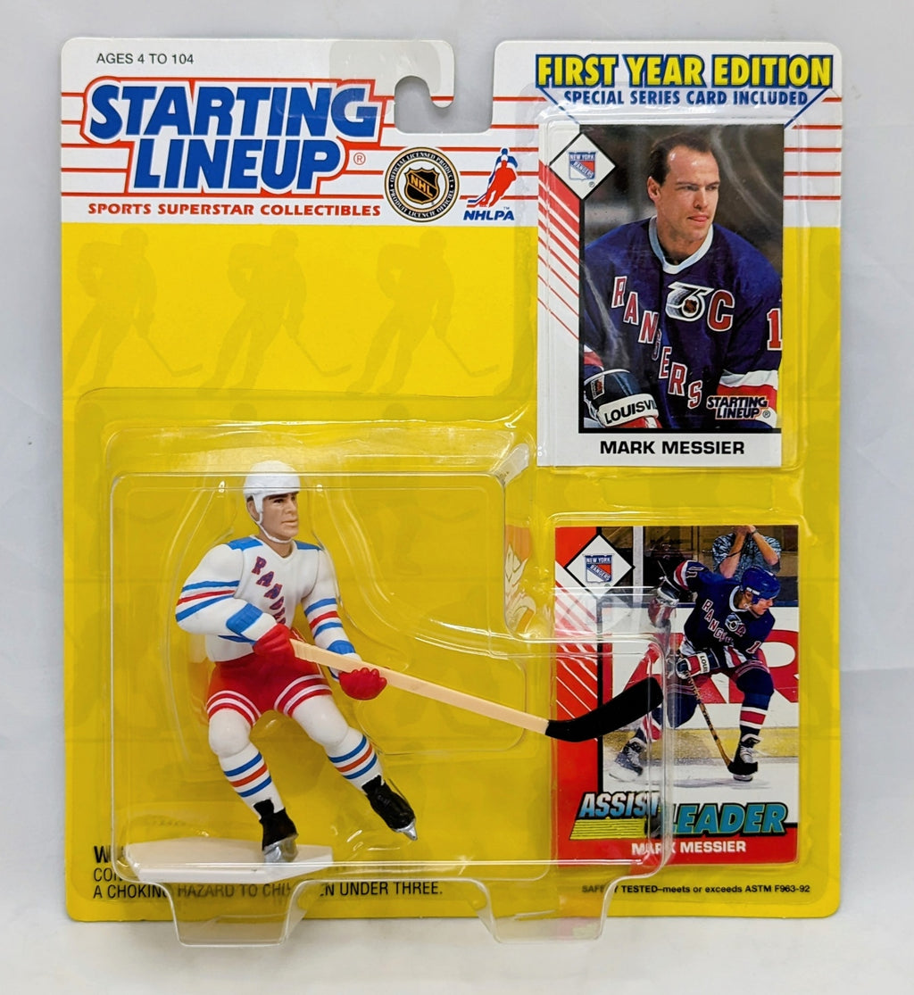 1993 Starting Lineup Mark Messier New York Rangers Hockey Figure