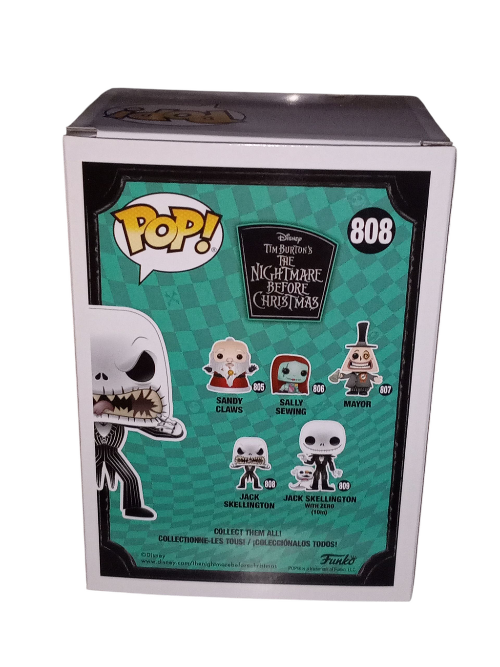 Funko POP! Disney The Nightmare Before Christmas Jack Skellington #808 image 2