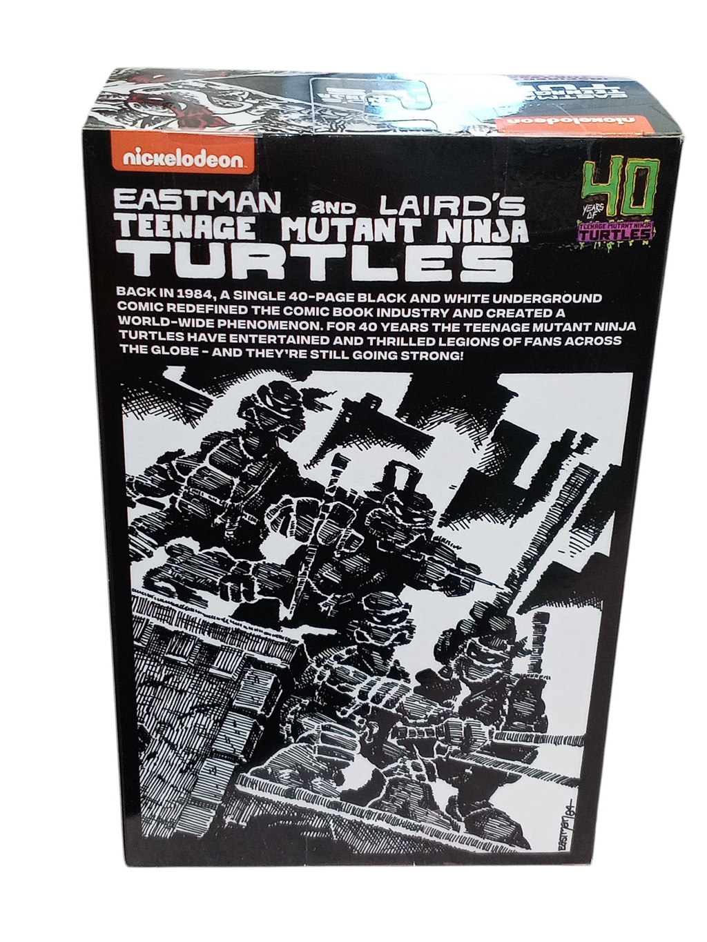 Playmates TMNT 40th Anniversary Comic Book Series Michelangelo Action Figure image 2