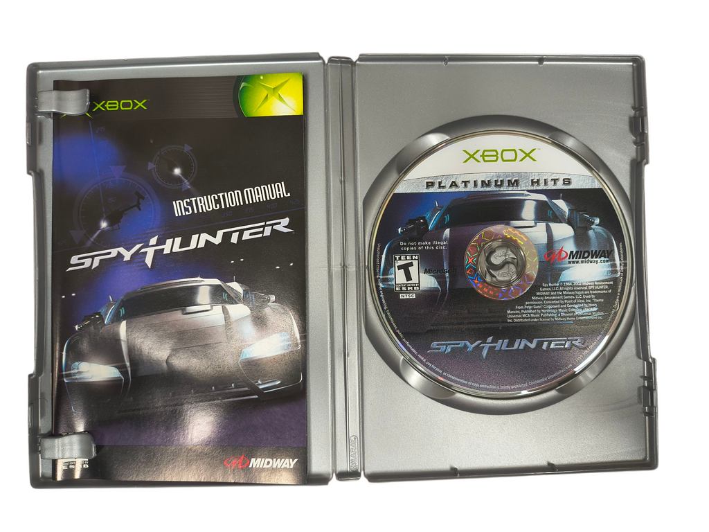 2002 Microsoft Xbox Spy Hunter Platinum Hits Complete CIB image 2