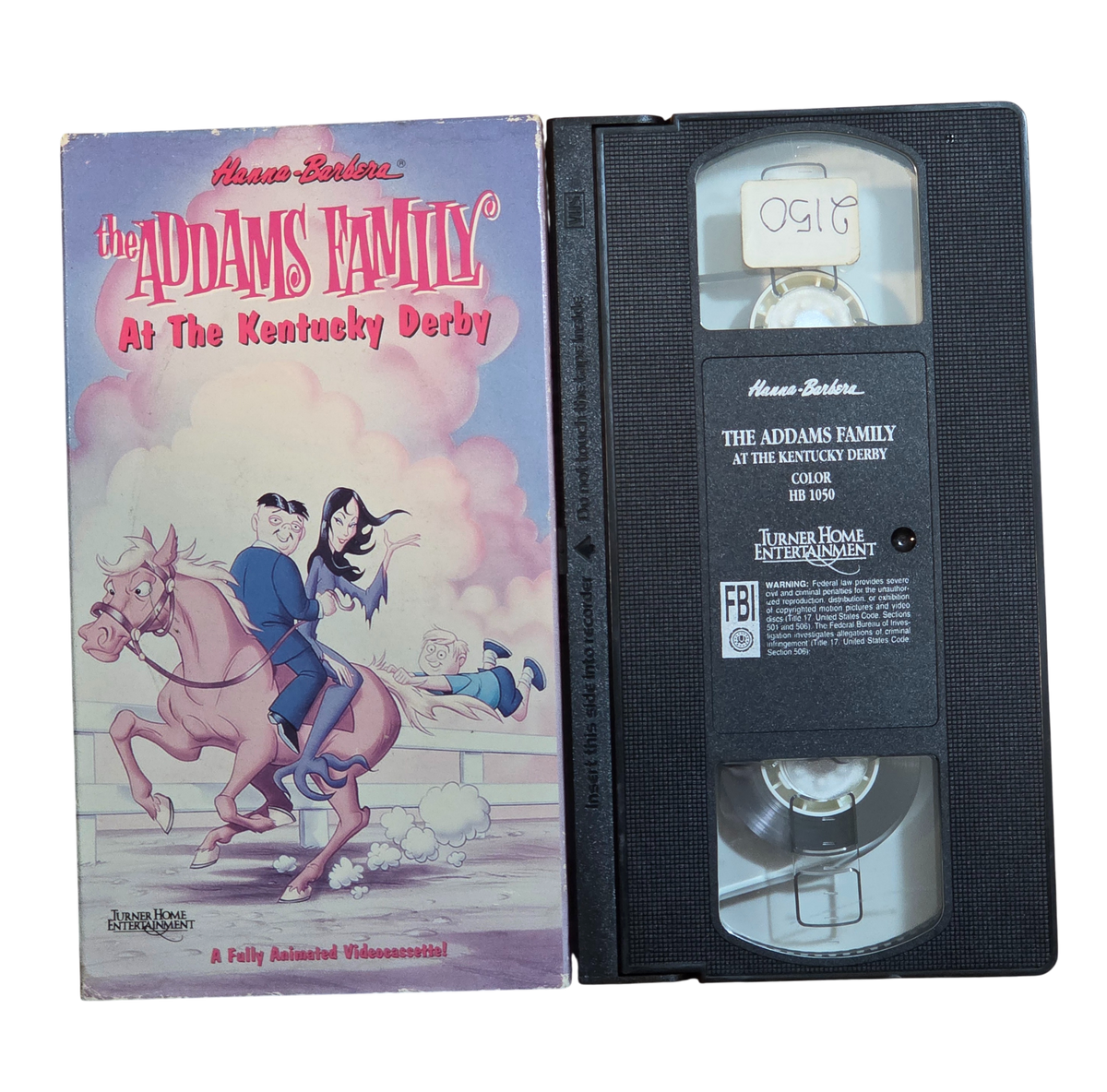 1992 Hanna Barbera The Addams Family at the Kentucky Derby Cartoon VHS