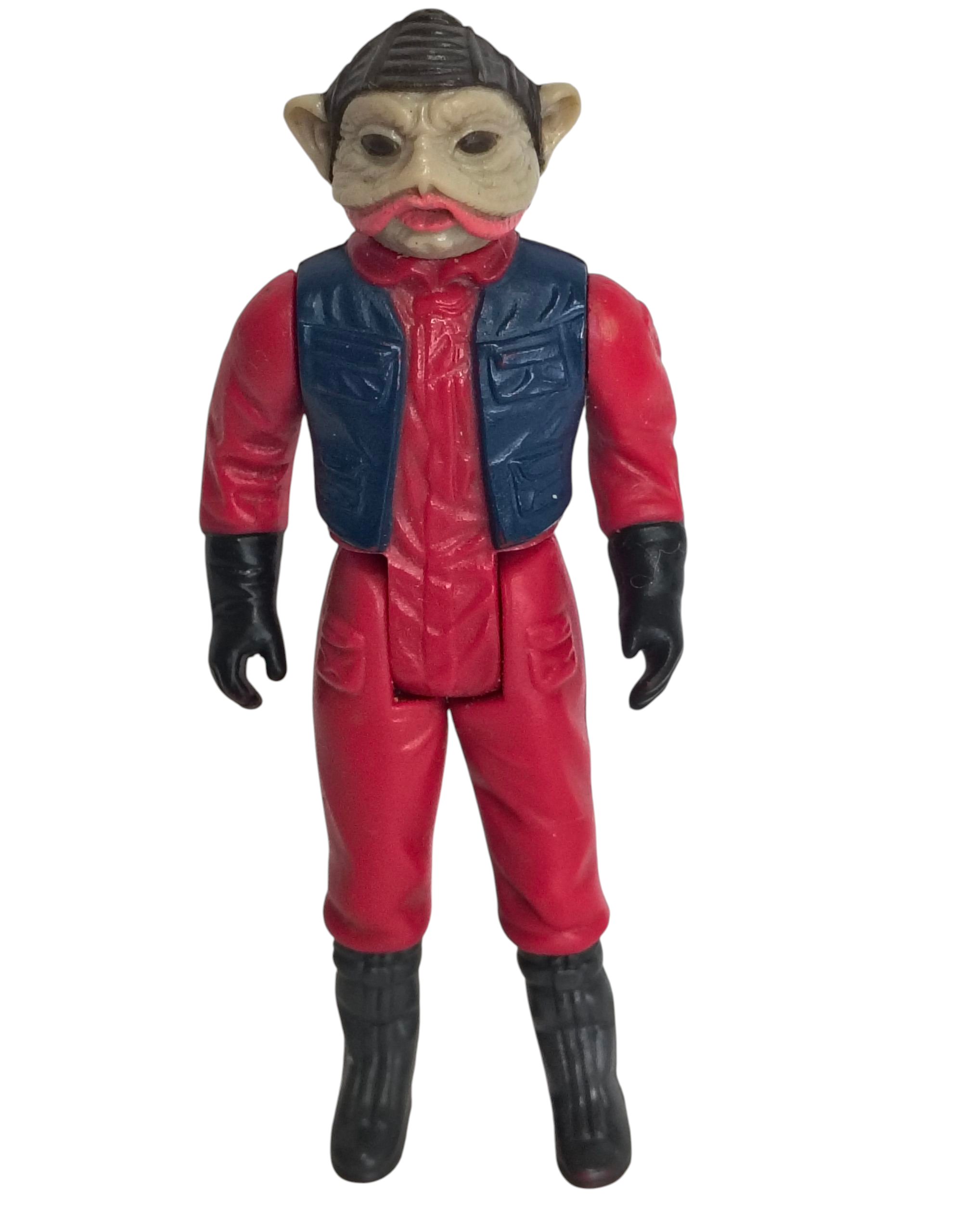 1983 Kenner Star Wars Nien Nunb ROTJ Rebel Pilot Figure Hong Kong