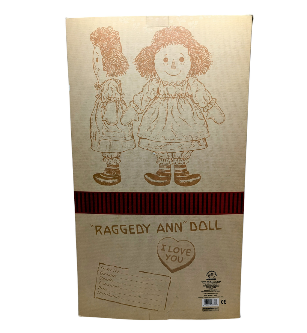 1999 Applause Raggedy Ann 85th Commemorative Birthday Edition 18" Doll image 3