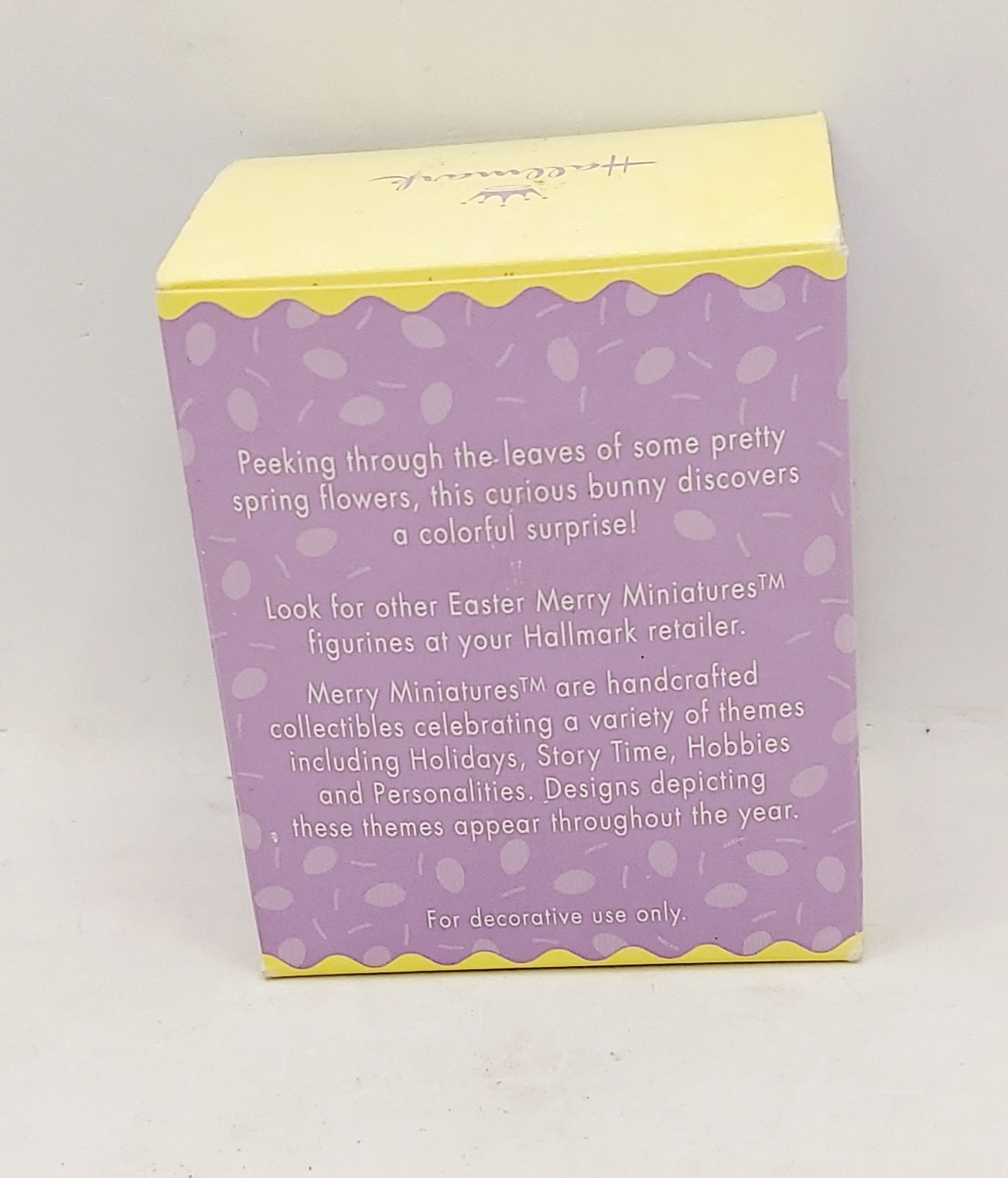 1996 Hallmark Merry Miniatures Collection Easter Egg Hunt image 2
