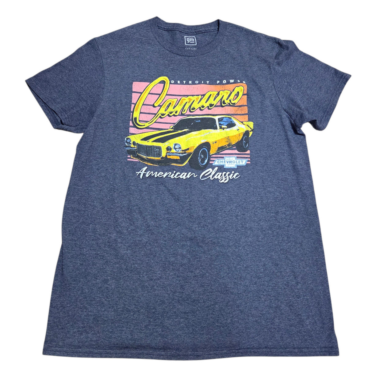 GM Chevrolet Camaro 2nd Gen Detroit Power American Classic Men’s Size M T-Shirt