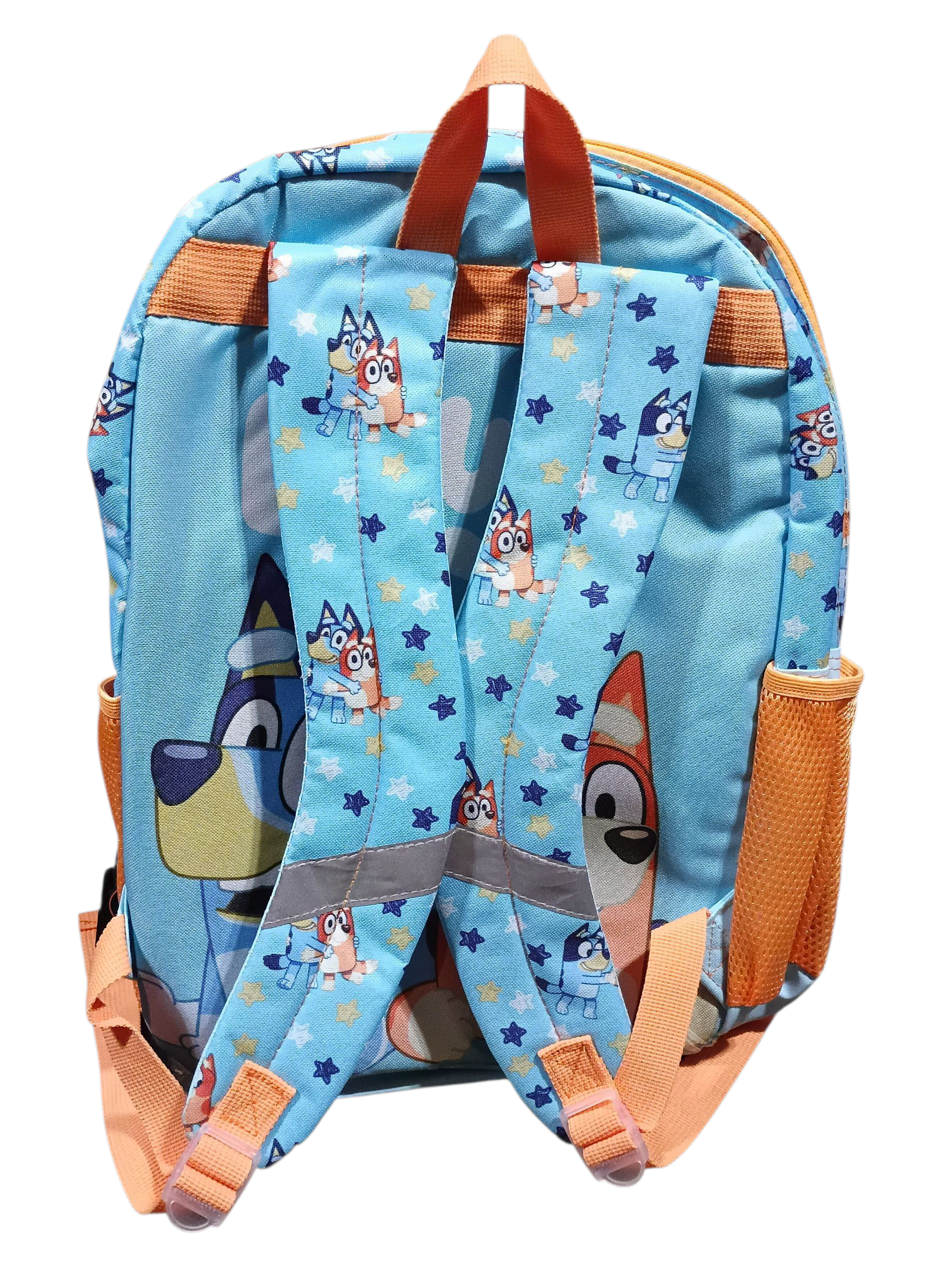 BBC Bluey & Bingo 17" Light-Up Stars and Stripes Backpack w/ Bluey Keychain image 5