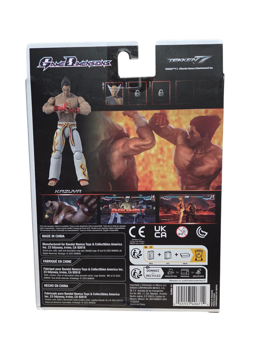 2024 Bandai Namco Game Dimensions Tekken 7 Kazuya Mishima Figure image 2