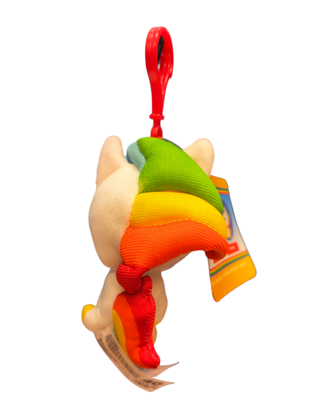 The Loyal Subjects Rainbow Brite - Starlite Unicorn 4" Plush Bag Clip image 2